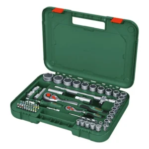 Bosch Ručni alati 57-delni set nasadnih ključeva i bitova sa čegrtaljkom ½" i ¼" 1600A02Z9G