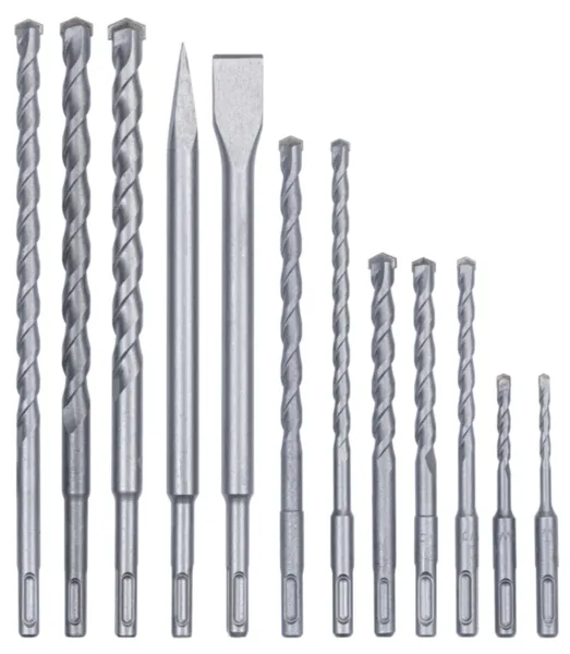 Einhell SDS-Plus set burgija i dleta 12 kom Pribor za čekic bušilice 49240295