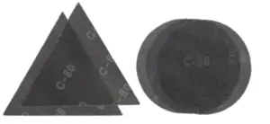 Einhell 5-delni set brusnih mrežica Ø225mm (2x▲287mm G80 3x Ø225mm G80) Pribor za brusilicu za zidove TC-DW 225 TC-DW 225 X 49491005