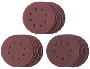 Einhell 25-delni set brusnih papira Q-Stick Ø125mm (9xG60 8xG120 8xG180) Pribor za ekscentričnu brusilicu 49491974