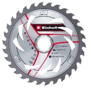 Einhell TCT Rezni list 190x30x1,8mm T30 Pribor za kružne testere TC-CS 1400 TE-CS 190 TE-CS 190/1 49586956