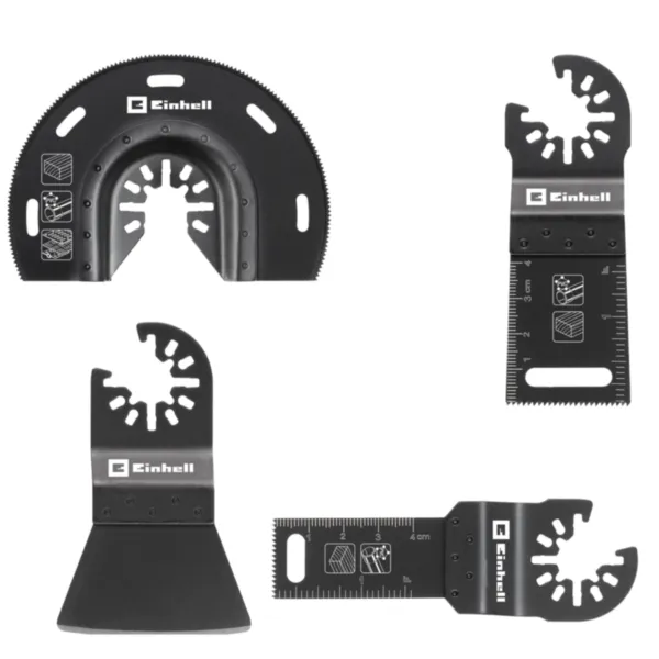 Einhell 4-delni set dodataka za multifunkcionalni alat za drvo i plastiku sitni zub Pribor za TC-MG 200 VARRITO TE-TK 12 49708850
