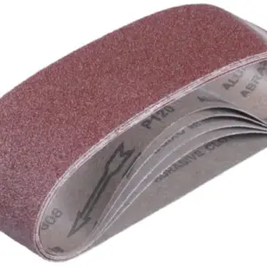 Einhell 5-delni set brusnih traka 75x533mm G120 Pribor trakaste brusilice TE-BS 8540 TC-BS 8038 49912575