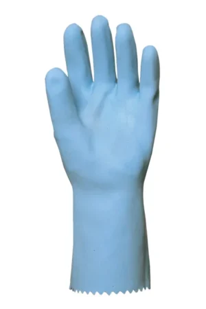 Coverguard Latex rukavica 30 cm, plava vel 10 5210