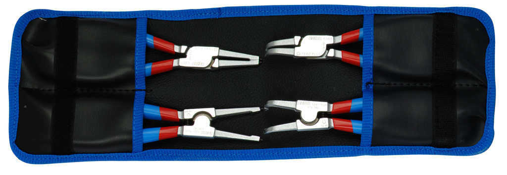 Unior 539PLUS/1DPCT Set PLUS klešta za seger prstenove u torbici, 140 (10 - 25mm), 621624