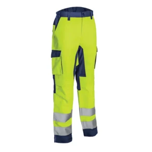 Coverguard Signalizirajuće zaštitne Hi-viz pantalone HIBANA žuto-plave 5HBA16000L