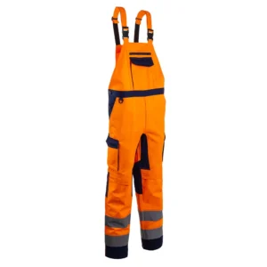 Coverguard Signalizirajuće zaštitne Hi-viz farmer pantalone HIBANA narandasto-plave 5HBB17000L