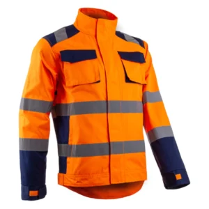 Coverguard Signalizirajuća zaštitna Hi-viz jakna HIBANA narandžasto-plava 5HBJ17000L