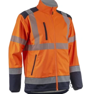 Coverguard Signalizirajuća Hi-viz jakna KAZAN narandžasto-plava 5KAS17000L