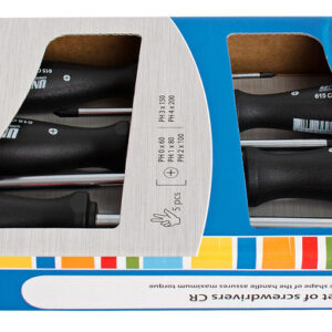 Unior 608CS5CR Odvijači CR u garnituri, /5, 617028
