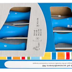 Unior 608CS5NI Odvijači NI u garnituri, /5, 617041