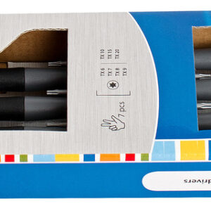 Unior 621CS7E Odvijači sa TX profilom za elektroniku u garnituri, /7, 620961