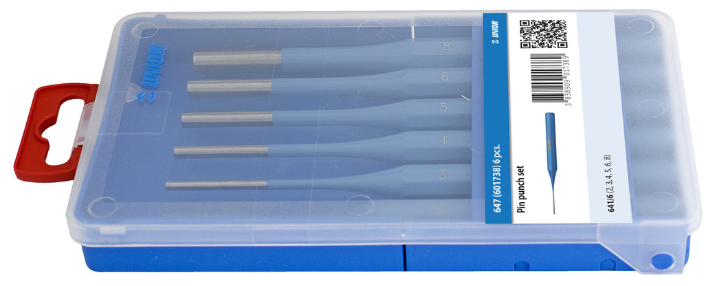 Unior 647 Izbijači u garnituri, /6, 601738