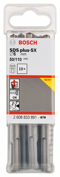 Bosch Hamer burgija SDS plus-5X 2608833891
