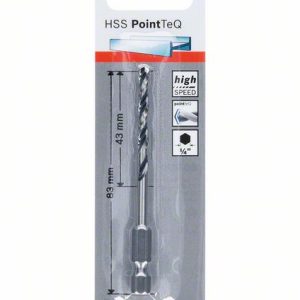 Bosch HSS PointTeQ šestostrana burgija od 4 mm 2608577523