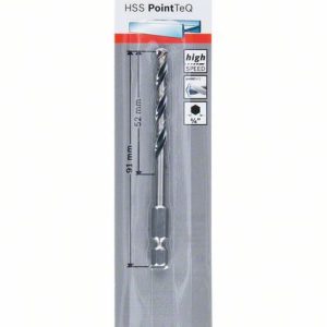 Bosch HSS PointTeQ šestostrana burgija od 5 mm 2608577526