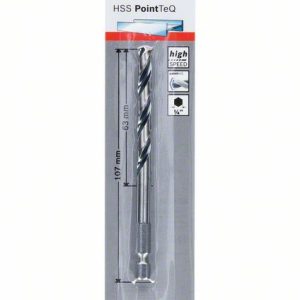 Bosch HSS PointTeQ šestostrana burgija od 6,5 mm 2608577529