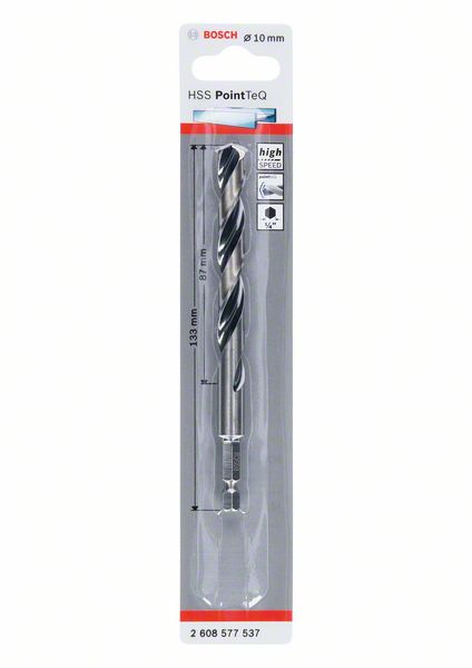Bosch HSS PointTeQ šestostrana burgija od 10 mm 2608577537
