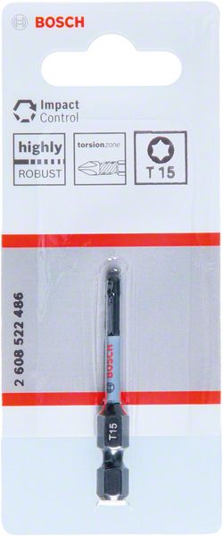 Bosch Impact Control T15 snažni nastavak, 1 deo 2608522486