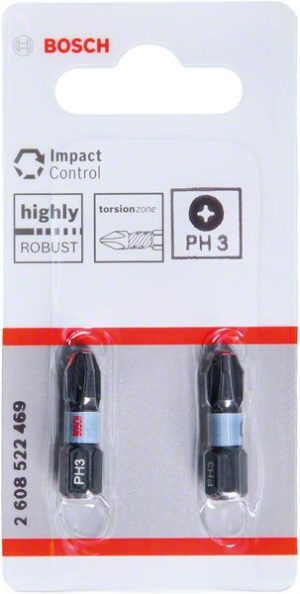 Bosch Impact Control PH3 nastavci, 2 dela 2608522469