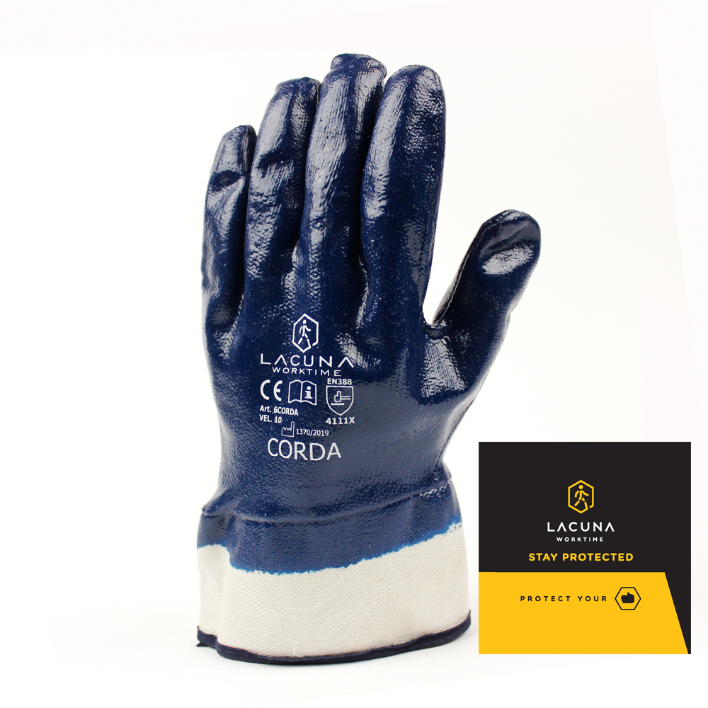 LACUNA CORDA Rukavica sa nitrilnim premazom vel. 10 6CORDAWT/10