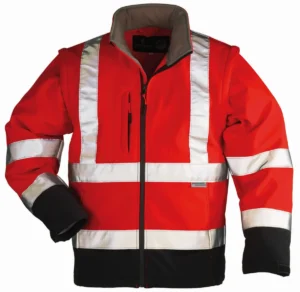 Coverguard Signalizirajući softshell STATION crveni, 70680
