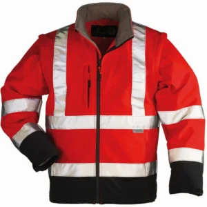 Coverguard Signalizirajući softshell STATION crveni, 70680