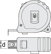 Unior 710R Merna traka, 8m, 612792 - Slika 3