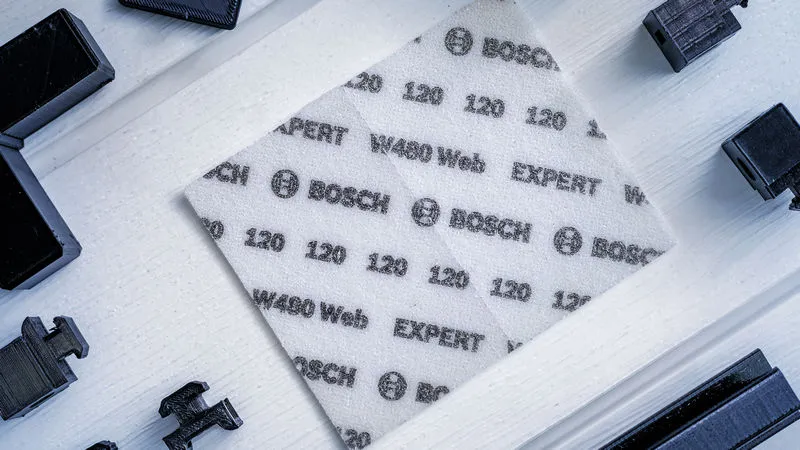 Ručni brusni list EXPERT W480 Web 1/4, 115 mm x 140 mm, G320 2608902388