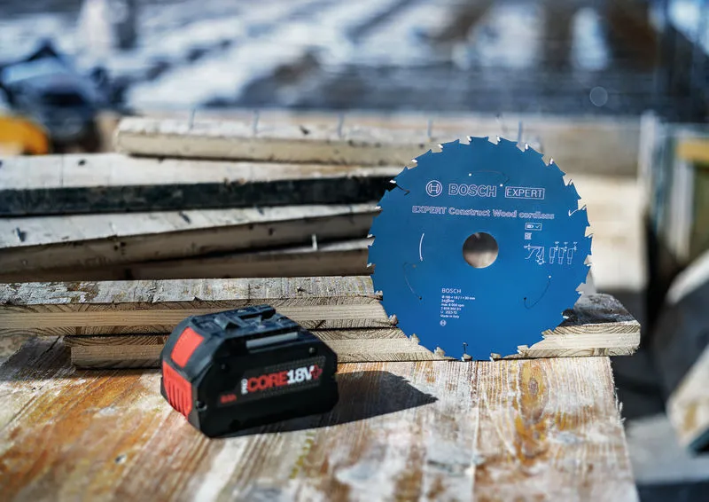 Bosch EXPERT Construct Wood cordless list kružne testere, 165×1,6/1×20 mm, T24 2608902210 - Slika 19