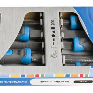 Unior 762/5S Turpije fine u garnituri, u kartonskoj kutiji, 200 /5, 612933