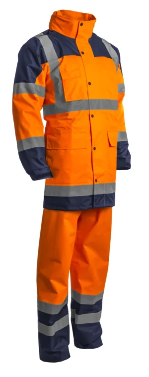 Coverguard Signalizirajuće Hi-viz kišno odijelo HYDRA narandžasto-plavo 7HYDOL