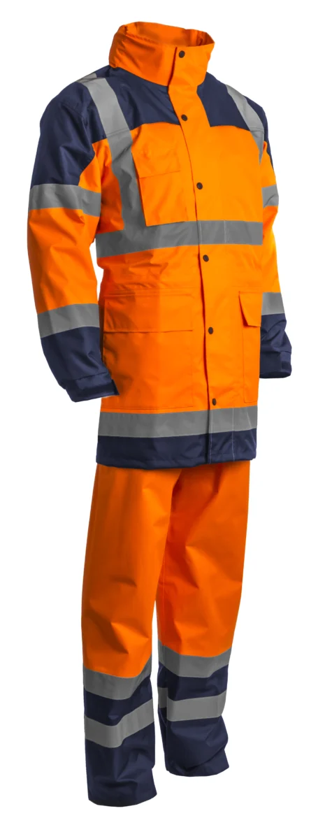 Coverguard Signalizirajuće Hi-viz kišno odijelo HYDRA narandžasto-plavo 7HYDOL