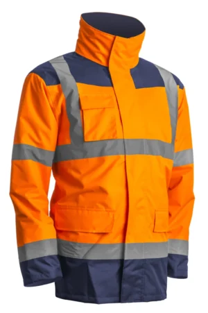 Coverguard 4u1 signalizirajuća zaštitna Hi-viz parka KANATA narandžasto-plava 7KANOL