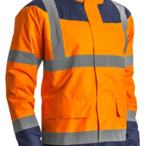 Coverguard Signalizirajuća zaštitna Hi-viz jakna KETA narandžasto-plava 7KETOL