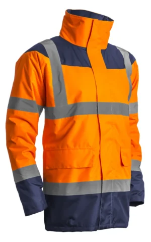 Coverguard Signalizirajuća zaštitna Hi-viz jakna KETA narandžasto-plava 7KETOL