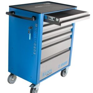 Unior 940EV7BLOCK Kolica za alat sa blok sistemom sa 6 fioka, 626000