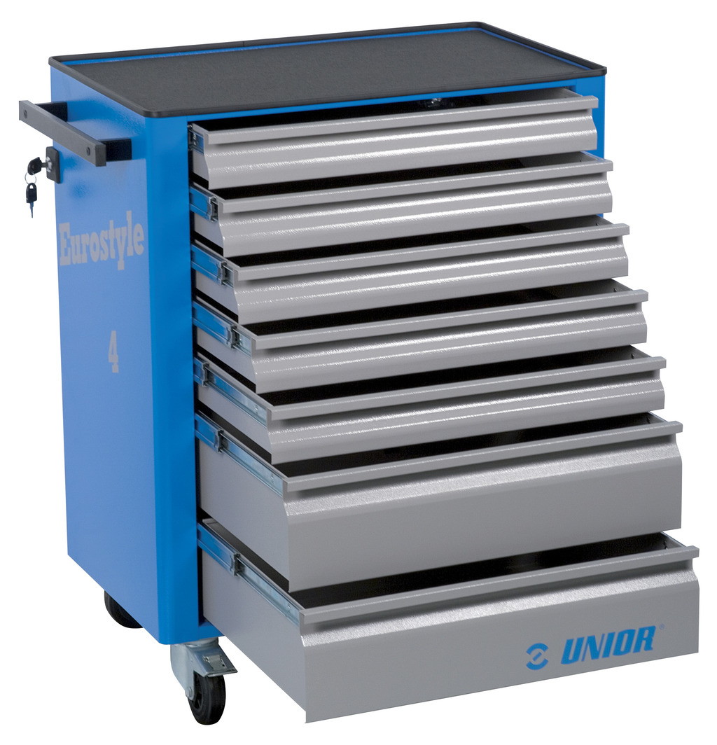Unior 9400000 Kolica za alat "EUROSTYLE" sa 7 fioka, 760 x 440 x 895, 608545