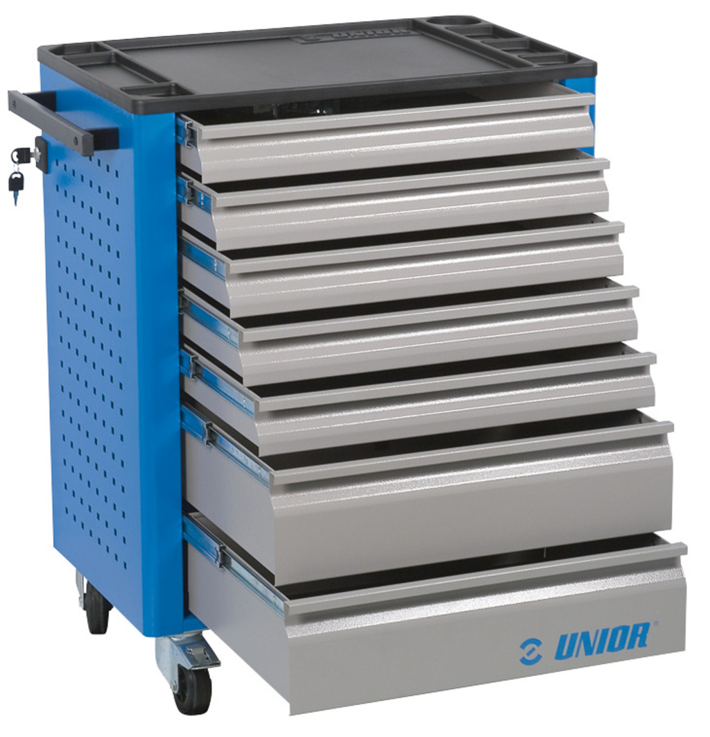 Unior 940E4/1L Kolica za alat "EUROSTYLE" sa 7 fioka, 760, 612138