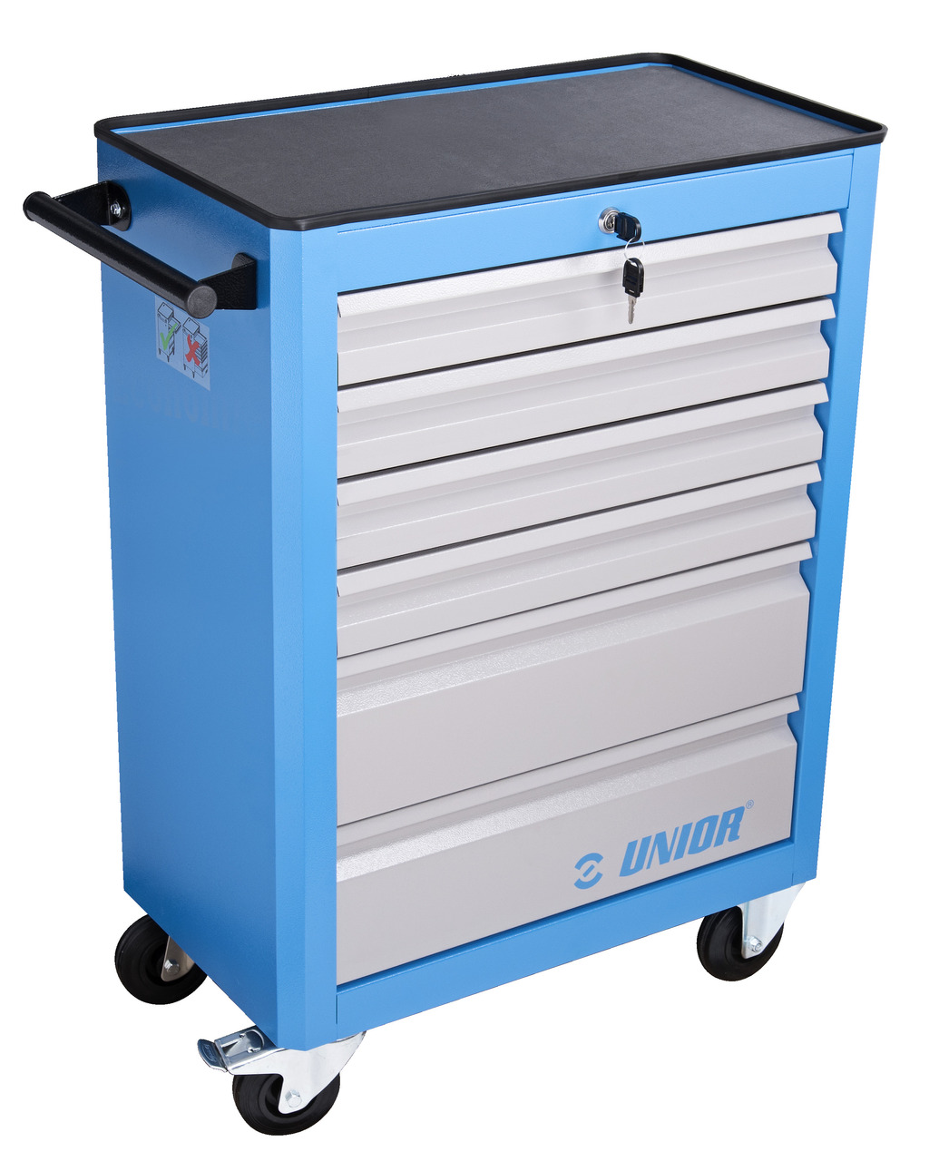 Unior 940ECO Kolica za alat Economic sa 6 fioka, 700 x 355 x 890, 617227