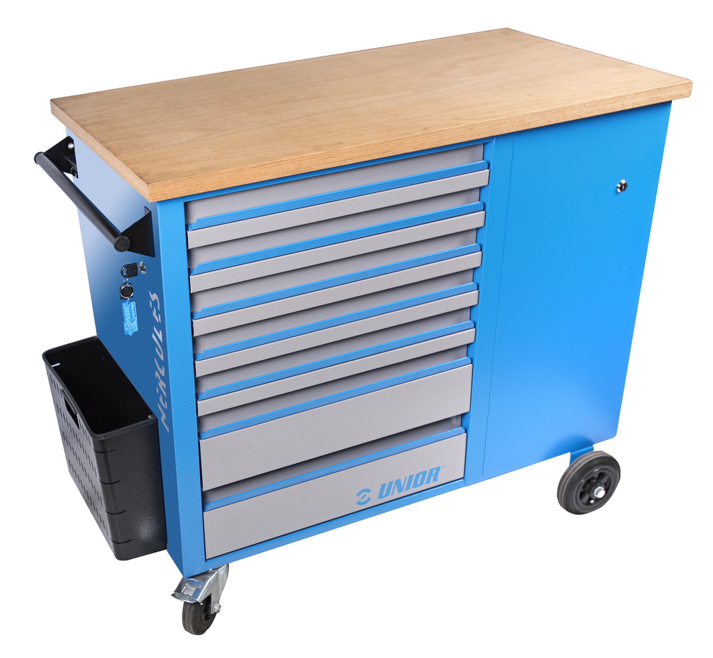 Unior 940H1 Kolica za alat "HERCULES" sa 14 fioka, 1182 x 640 x 955, 615510