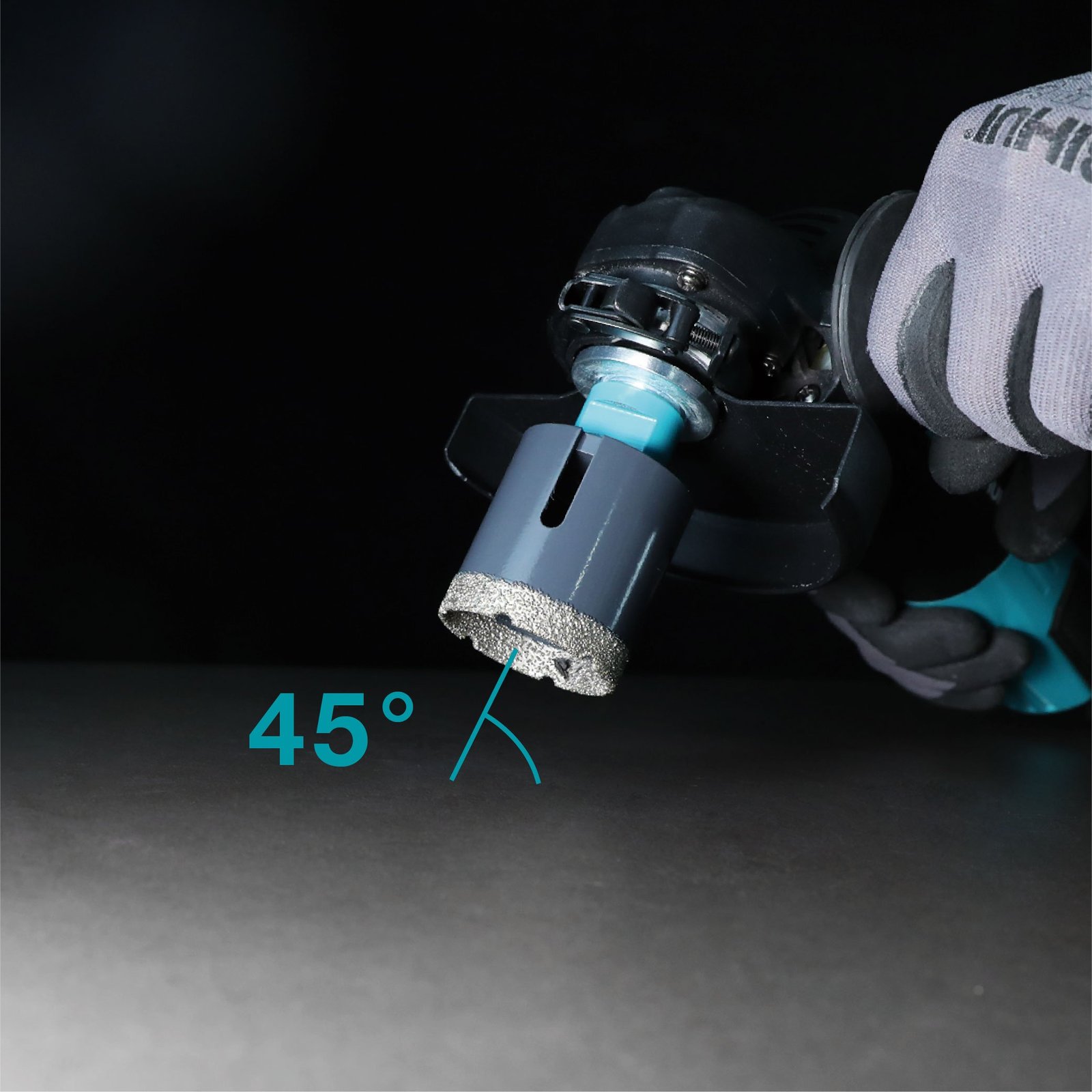 BIHUI Set dijamantskih kruna za keramiku M14 (4 kom) - DBDMK4 - Slika 4