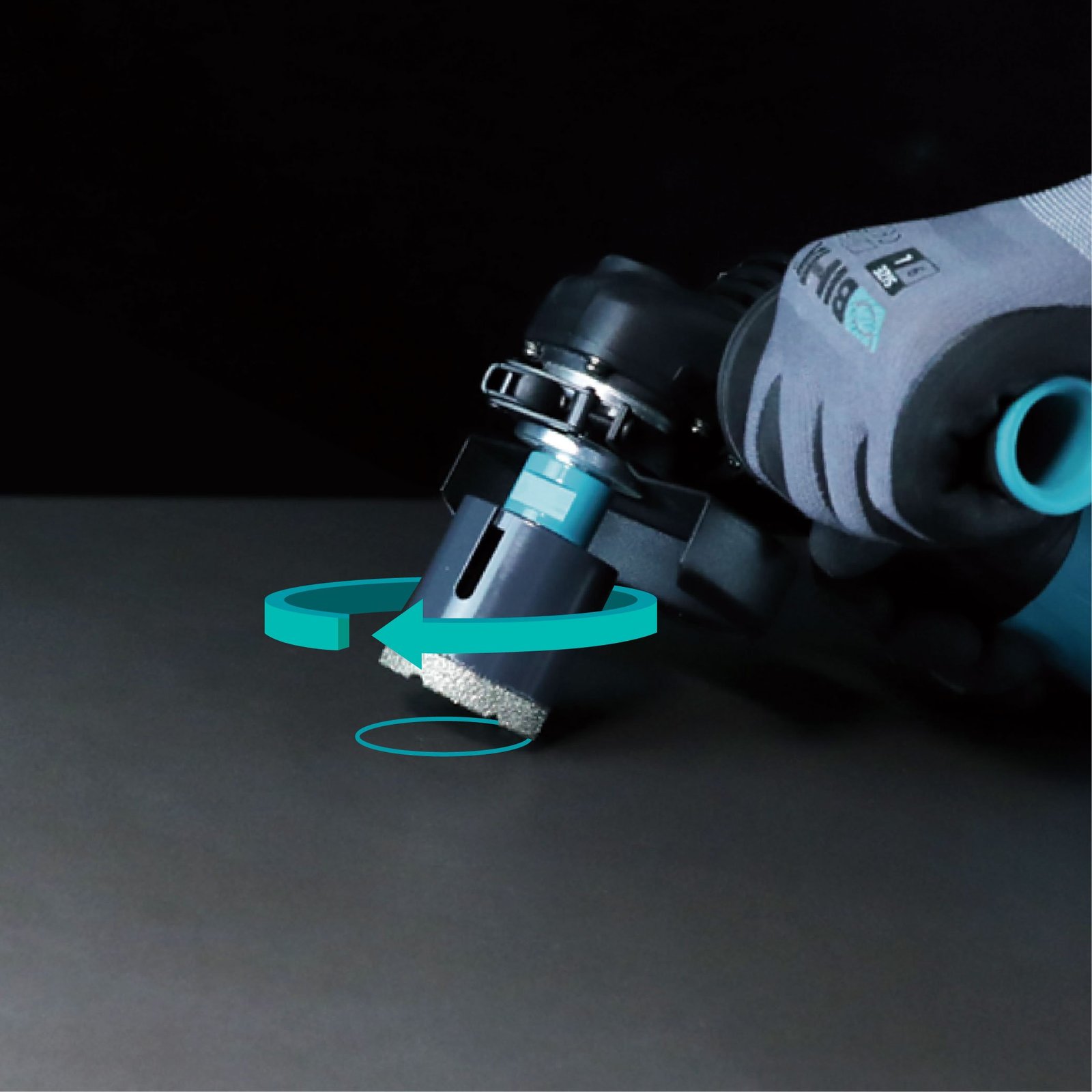 BIHUI Set dijamantskih kruna za keramiku M14 (4 kom) - DBDMK4 - Slika 5