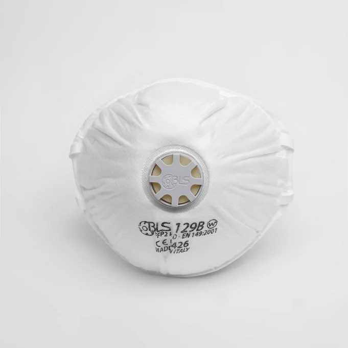 BLS Respirator FFP2 CLASSIC s ventilom BLS129BW