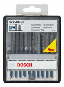 Bosch 10-delni Robust Line komplet listova ubodne testere sa T držačem Metal 2607010541
