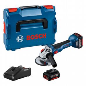 Bosch Akumulatorska ugaona brusilica GWS 18V-10 125mm L-BOXX 136 + 2x4,0Ah + punjač 06019J4007