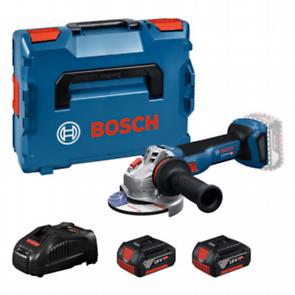 Bosch Akumulatorska ugaona brusilica GWS 18V-11 125mm L-BOXX 136 + 2x5,0Ah + punjač 06019N4103