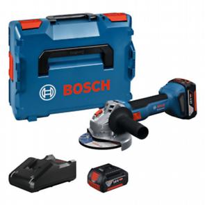 Bosch Akumulatorska ugaona brusilica GWS 18V-8 125mm L-BOXX 136 + 2x4,0Ah + punjač 06019N9002