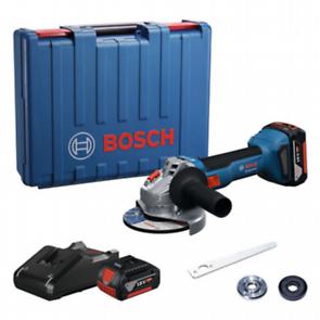 Bosch Akumulatorska ugaona brusilica GWS 18V-8 125mm u koferu + 2x4,0Ah + punjač 06019N9020