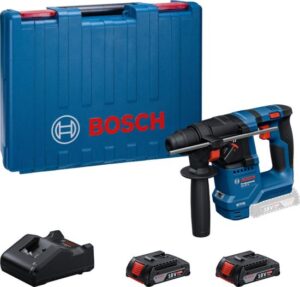 Bosch Akumulatorski elektro-pneumatski čekić za bušenje SDS plus GBH 18V-18 Professional 2x2,0Ah + punjač u koferu 0611927001